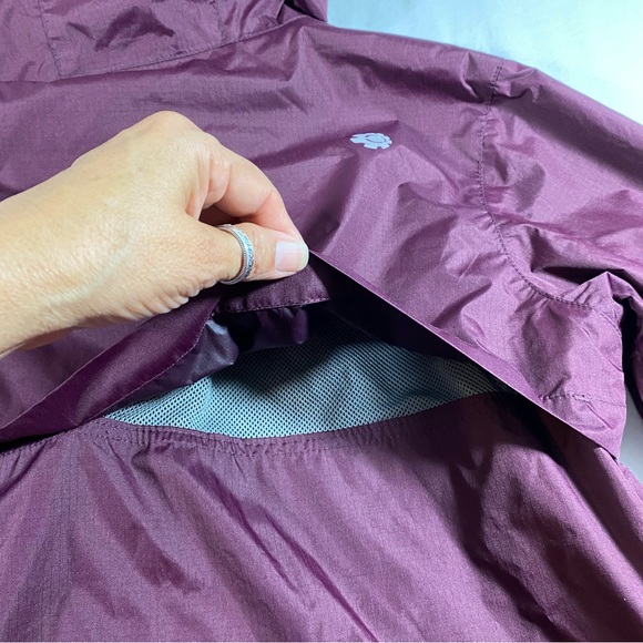 Boulder Gear Rain Jacket Hoodie Hiking Gear Woman’s Vented hoodie zip pockets - Picture 14 of 15